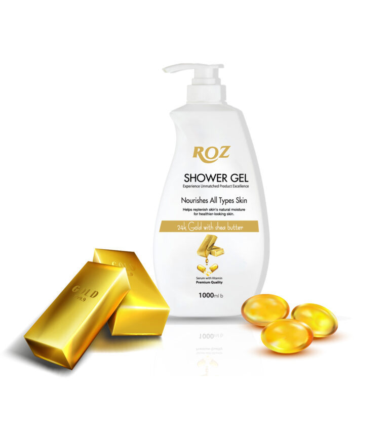 24K Gold with Shea Butter Shower gel