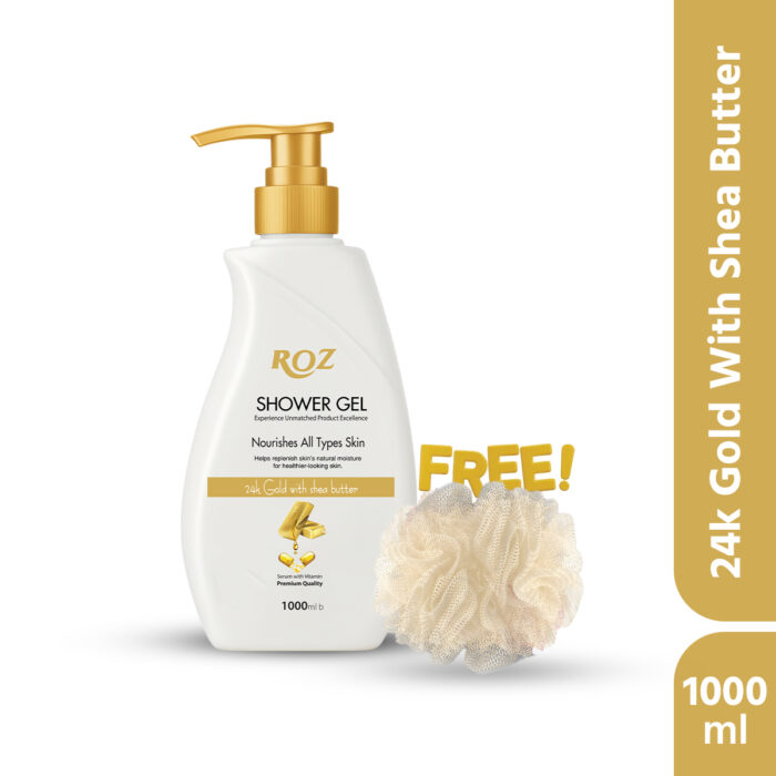 24K Gold with Shea Butter (1000 ml) - Image 1